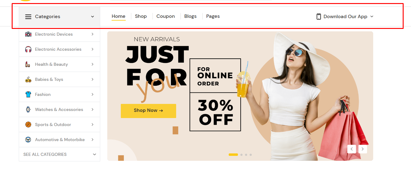 User tab of User exporting