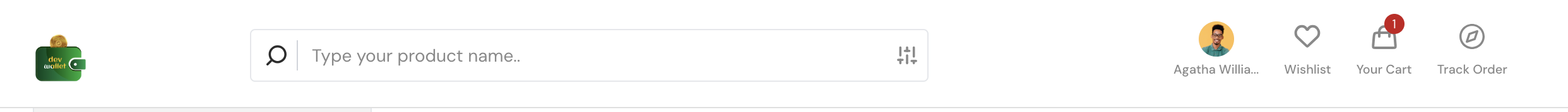 User tab of User exporting