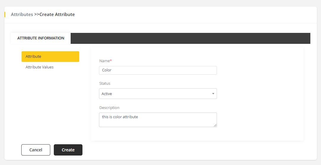 User tab of User exporting