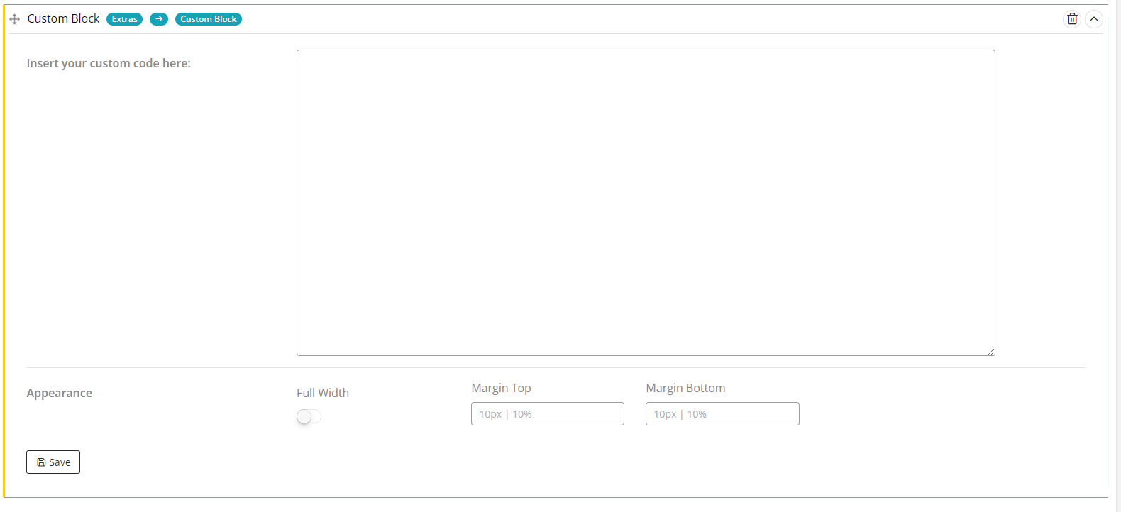 User tab of User exporting