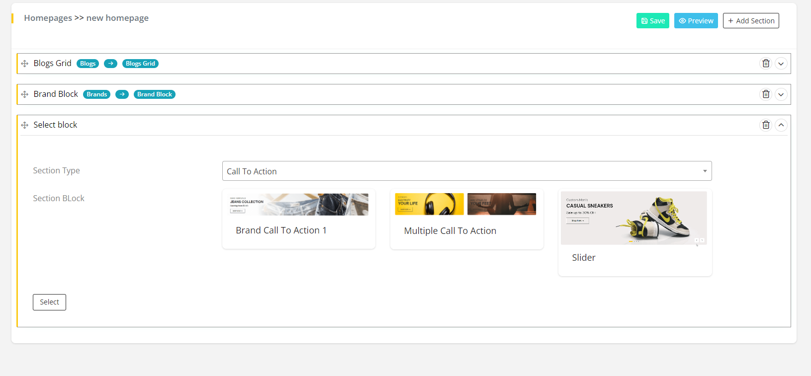 User tab of User exporting