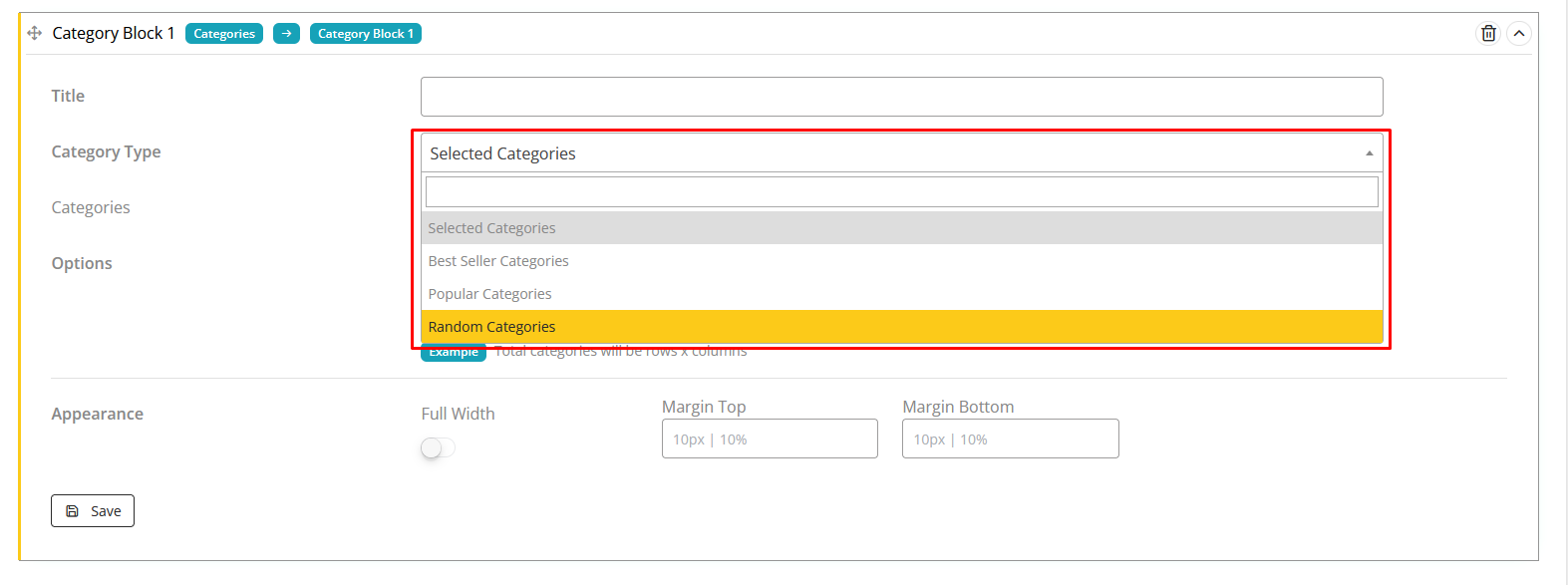 User tab of User exporting