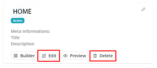 User tab of User exporting