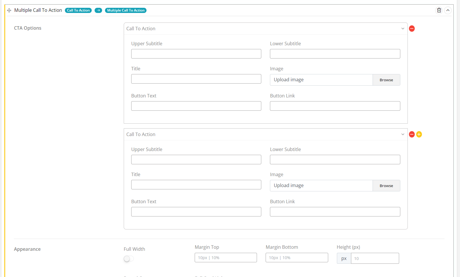 User tab of User exporting