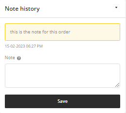 User tab of User exporting