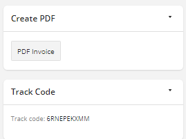 User tab of User exporting