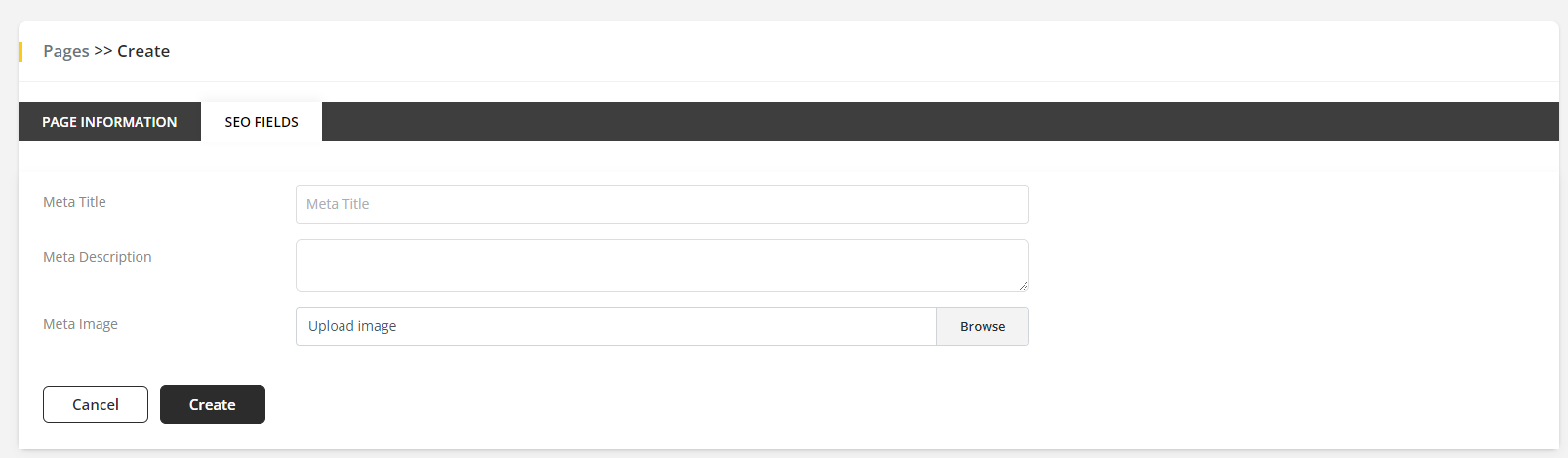 User tab of User exporting
