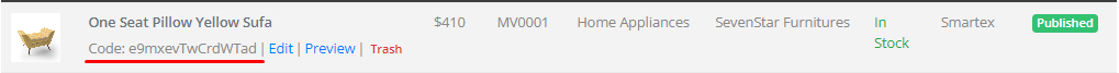 User tab of User exporting
