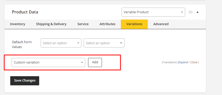 User tab of User exporting