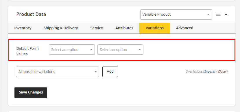 User tab of User exporting